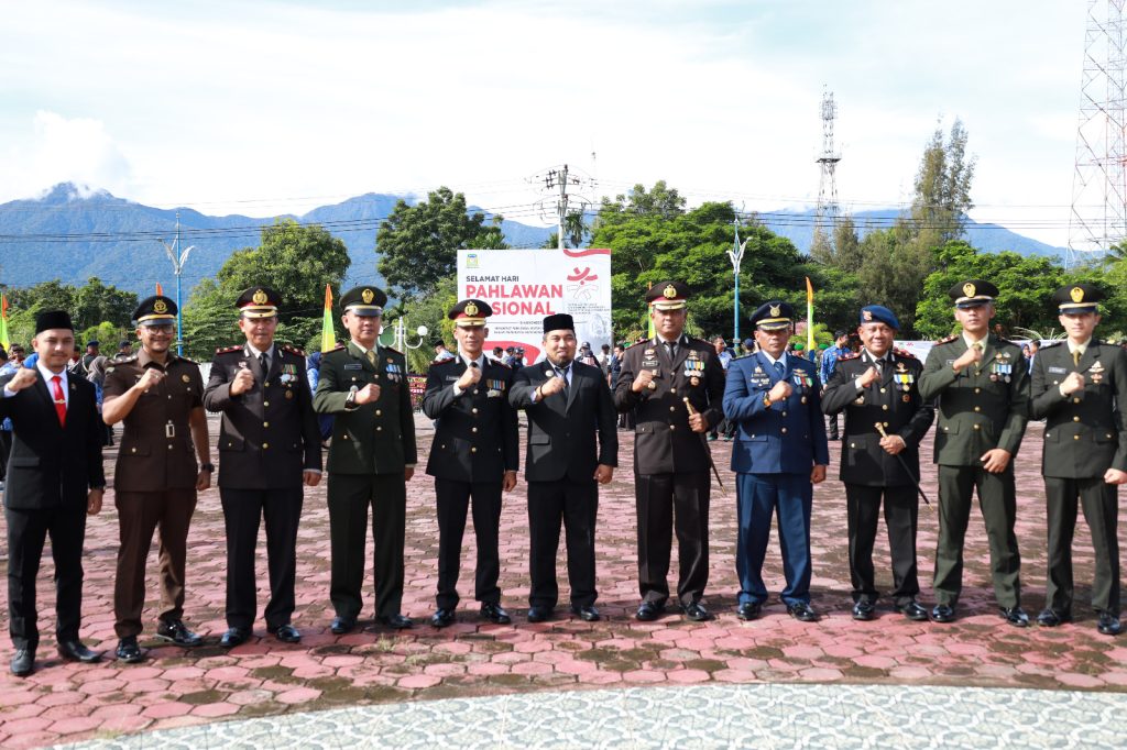 Pj Bupati Aceh Besar Inspektur Upacara Hari Pahlawan ke-78