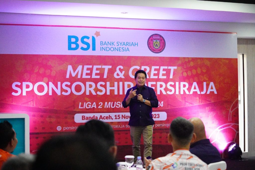 Dirut BSI Doakan Persiraja Promosi Liga 1
