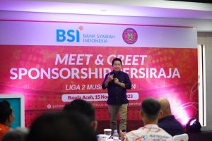 Dirut BSI Doakan Persiraja Promosi Liga 1