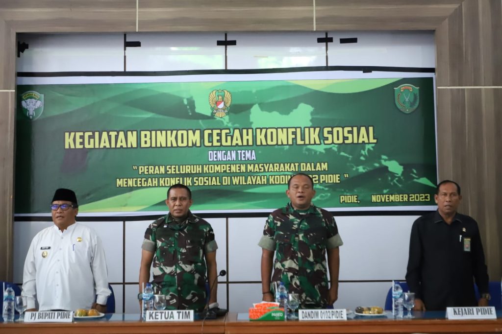 Waas Intel Kasad Gelar Pembinaan Komunikasi Cegah Konflik Sosial