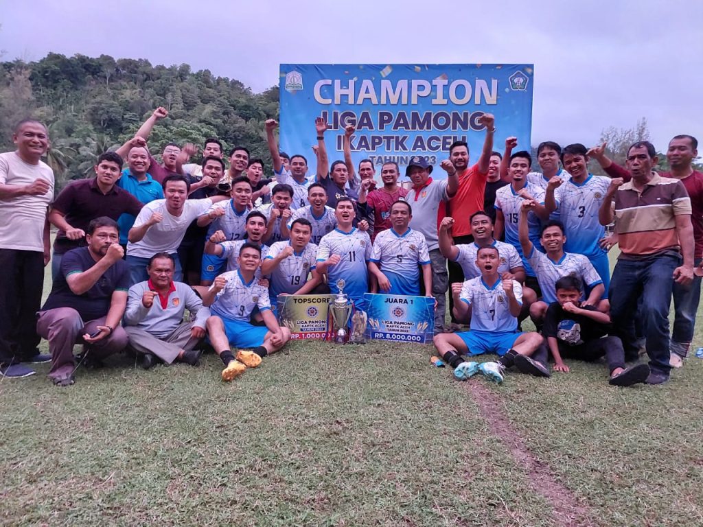 Menang Adu Penalti, Sajan FC Juara Liga Pamong IKAPTK