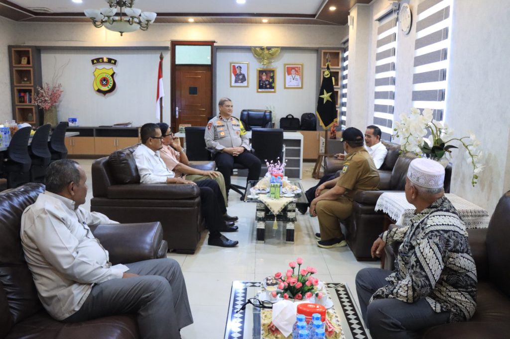Persatuan Purnawirawan Polri Aceh Audiensi Dengan Wakapolda Aceh