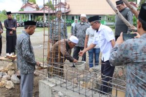 Tambah Sarana Pendidikan, Masyarakat Lhoknga Bangun Gedung RKB MTsN 3