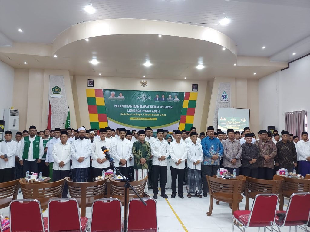 17 Lembaga PWNU Aceh masa khidmah 2021-2026 resmi Dikukuhkan