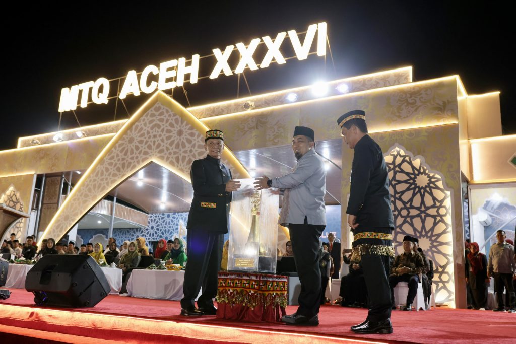 Buka MTQ Ke-36 Aceh, Penjabat Gubernur Minta Junjung Tinggi Sportivitas dan Ukhuwah