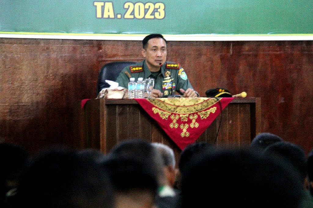 Dandim 0101/KBA Tegaskan Kepada Prajurit Pentingnya Netralitas TNI