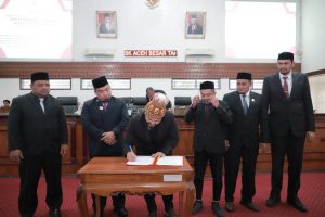 APBK Aceh Besar Tahun Anggaran 2024 Disahkan
