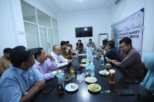 Rektor UIN Ar-Raniry Gelar Silaturahmi dengan Wartawan