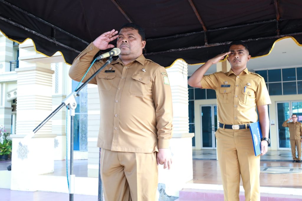 Pemkab Aceh Besar Gelar Apel Peringatan Hari Bakti Pekerjaan Umum