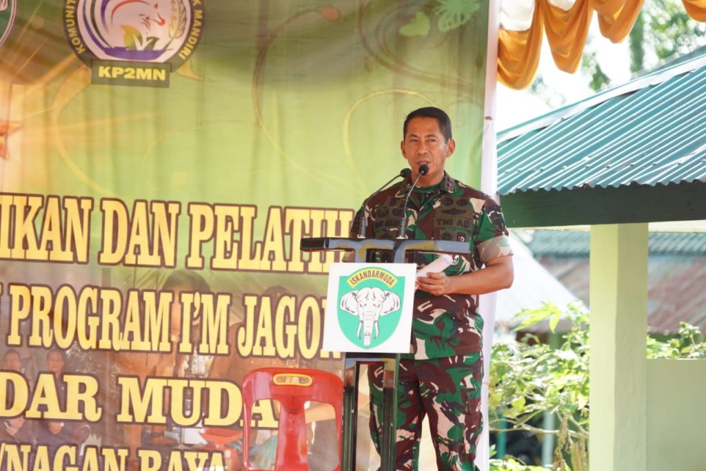 Pangdam IM Resmikan Balai Diklat Pertanian dan Peternakan di Nagan Raya
