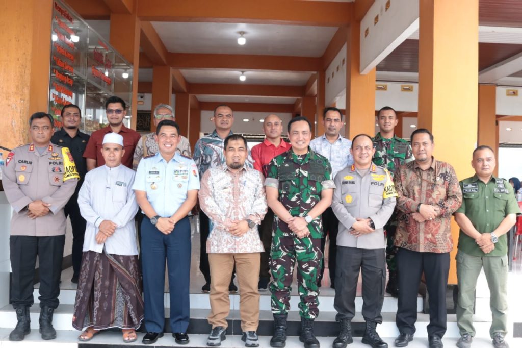 Forkopimda Aceh Besar Bahas Issu Strategis Jelang Pemilu 2024