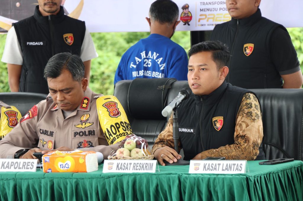 Kapolres Aceh Besar: Selama 2023 Kasus Kriminal di Aceh Besar Menurun