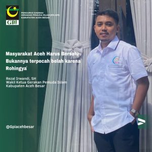 Masyarakat Aceh Harus Bersatu Bukannya Terpecah Belah Karena Rohingya