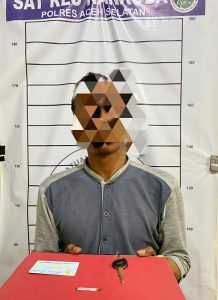 Polres Aceh Selatan Amankan Oknum Aparatur Desa Diduga Miliki Narkotika Jenis Sabu