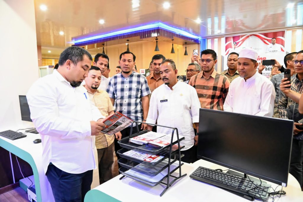 Pj Bupati Aceh Besar Launching Klinik E-Katalog Lokal