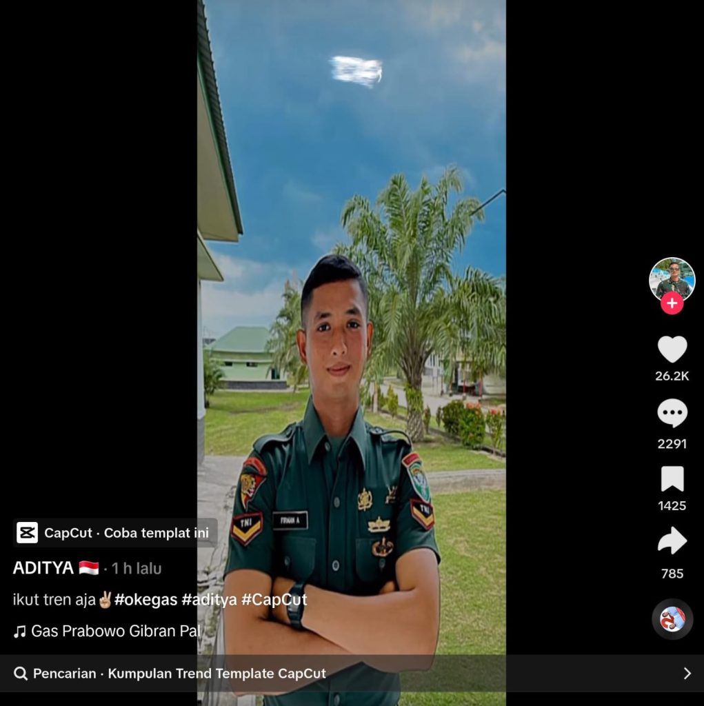 Kapendam IM Tegaskan Tiktok Dengan Akun @teukuaditya5 adalah Palsu