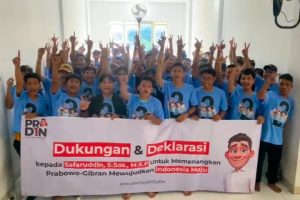 Dukung Prabowo-Gibran, Prodin Aceh Singkil Nilai Safaruddin Layak Lanjutkan Perjuangan di DPRA