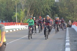 Perkuat Sinergitas, Pangdam IM dan Kapolda Aceh Gowes Bersama