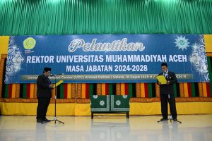 Aslam Nur Dilantik Sebagai Rektor Unmuha