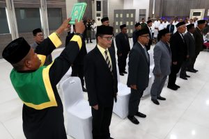 Pj Wali Kota Banda Aceh Lantik 12 Pejabat Eselon II