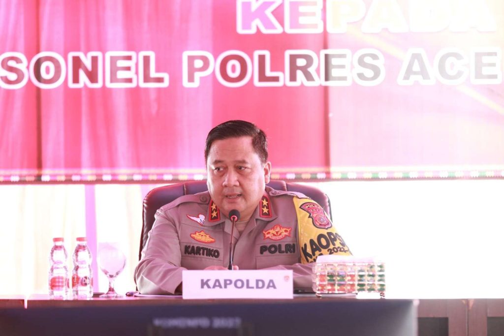 Kapolda Aceh Ingatkan Personel Bijak Gunakan Media Sosial