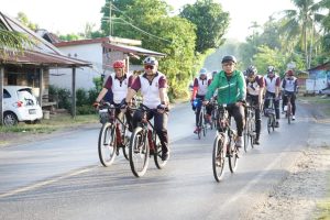 Tingkatkan Sinergitas, Pangdam IM Ikuti Funbike Sinegritas TNI-Polri