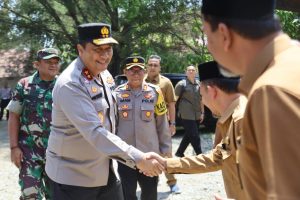 Kapolda Aceh Cek Kesiapan Pengamanan Pemilu di Pidie