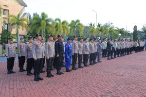 Pimpinan Polda Aceh Sampaikan Terima Kasih Kepada Personel Polri Pengamanan di TPS