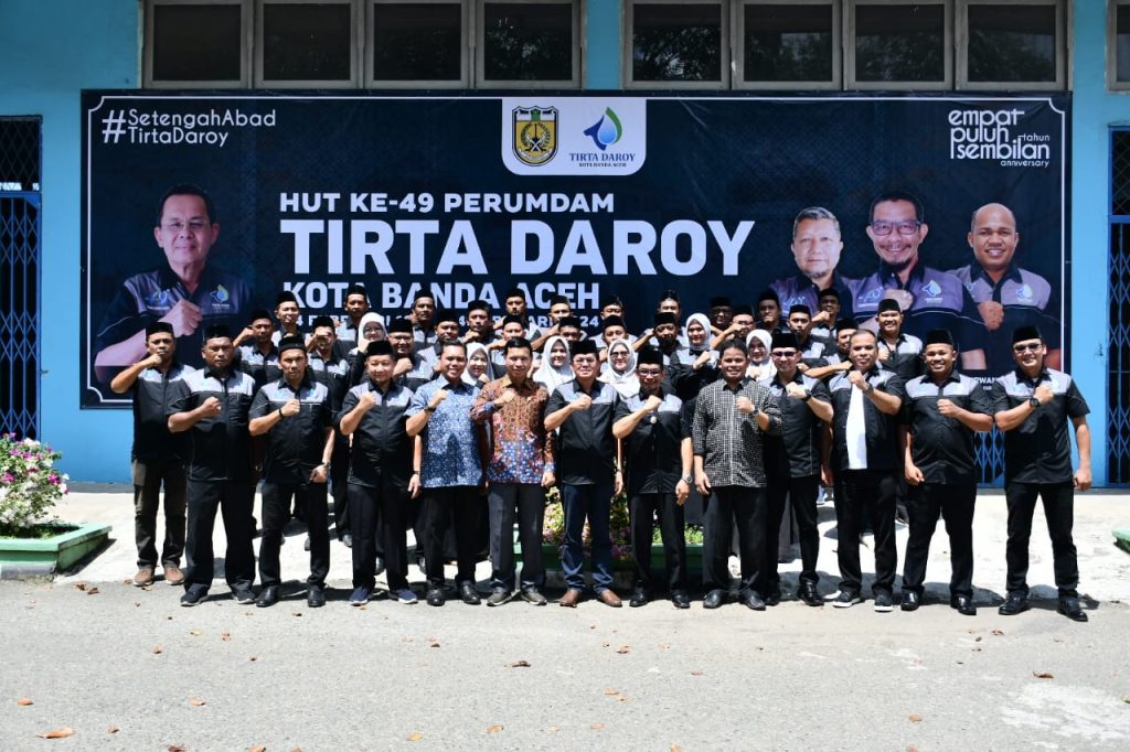HUT Perumdam Tirta Daroy ke-49, Momentum Tingkatkan Kualitas Layanan