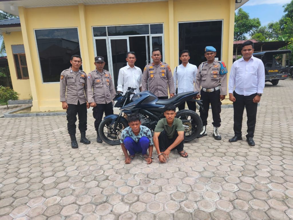 Kurun Waktu 3 Jam, Unit Reskrim Polsek Darussalam Tangkap Pelaku Curanmor Milik Majikan