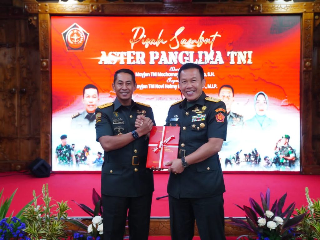 Mayjen TNI Novi Helmy Prasetya Resmi Jabat Asisten Teritorial Panglima TNI