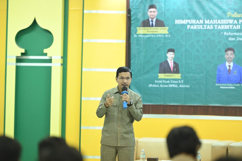 Isi Seminar di UIN Ar-Raniry, Ketua DPRK Banda Aceh Ajak Mahasiswa Aktif Berorganisasi di Era 4.0