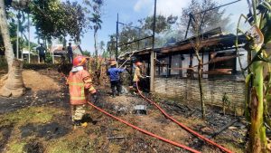 Kebakaran Hanguskan Rumah Kontruksi Kayu di Pasie Lubuk