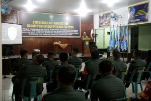 Kodim 0101/Kota Banda Aceh Gelar Pembinaan Netralitas TNI Dalam Pemilu 2024