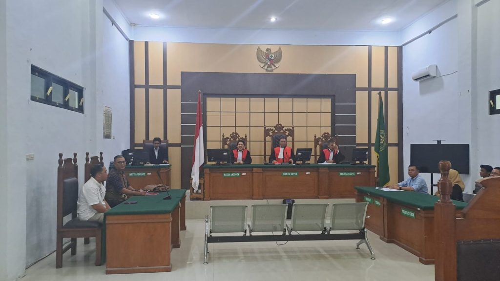 Ketua DPRK hadiri Sidang Gugatan YARA, Pemkab, DPRA dan Pemerintah Aceh Absen