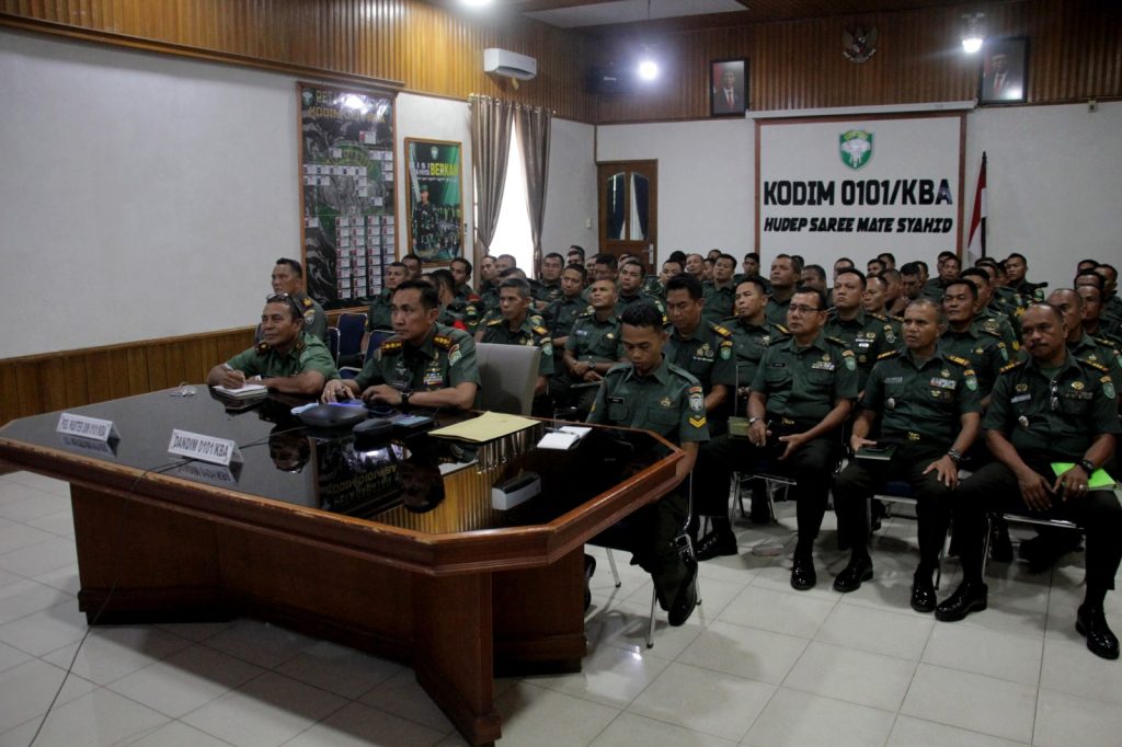 Dandim 0101/Kota Banda Aceh Siap Dukung Program Pemerintah Ketahanan Pangan Nasional