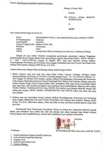 Ketua Yayasan Laskar Cabut Laporan dan Minta Maaf kepada Kapolres Sabang