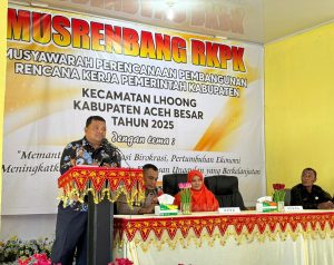 Buka Musrenbang Lhoong, Sekda Sulaimi Minta Jangan Ceremonial Semata