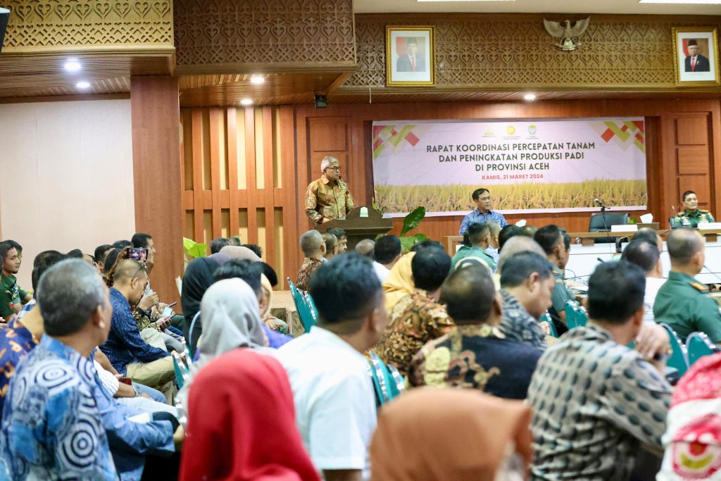 Pj Gubernur Aceh: Antisipasi Darurat Pangan, Kementan Percepat PAT dan LTT
