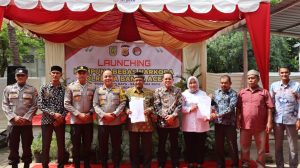 Polresta Launching Lhong Raya Sebagai Kampung Bebas Narkoba, Ini Merupakan Gampong ke Enam