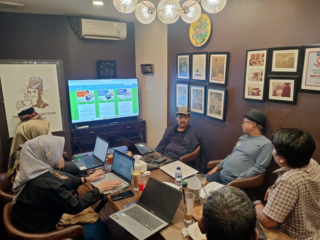 Panitia dan SC Kongres Peradaban Aceh Finalisasi Calon Peserta Kongres di Jakarta