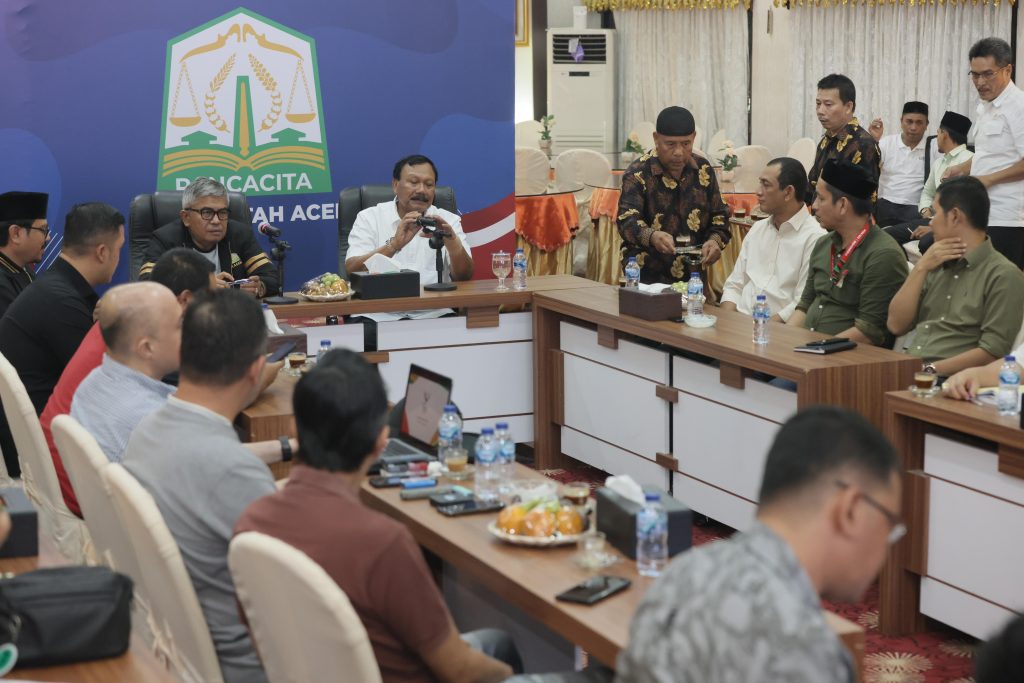 Bahas Konsep Acara Pembukaan PON, Pj Gubernur Aceh : Tampilkan Inovasi dan Kreatifitas