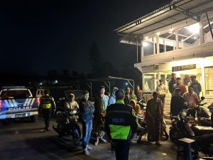 Satlantas Polres Aceh Tengah Amankan Lima Sepmor Knalpot Brong