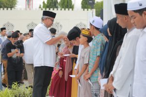 Solusi Bangun Andalas Santuni 100 Anak Yatim di Aceh Ramadan Festival 2024