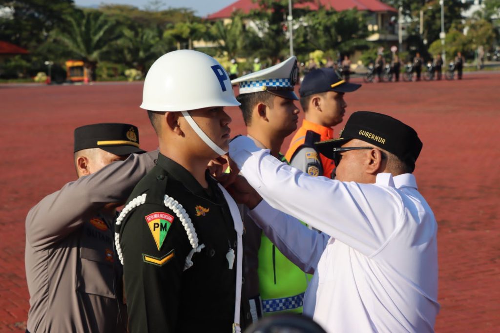 Polda Aceh Gelar Pasukan Operasi Ketupat Seulawah 2024