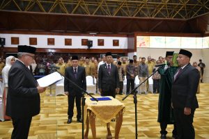 Lantik Kepala BPKA, Pj Gubernur: Sukseskan PON XXI dan PSN