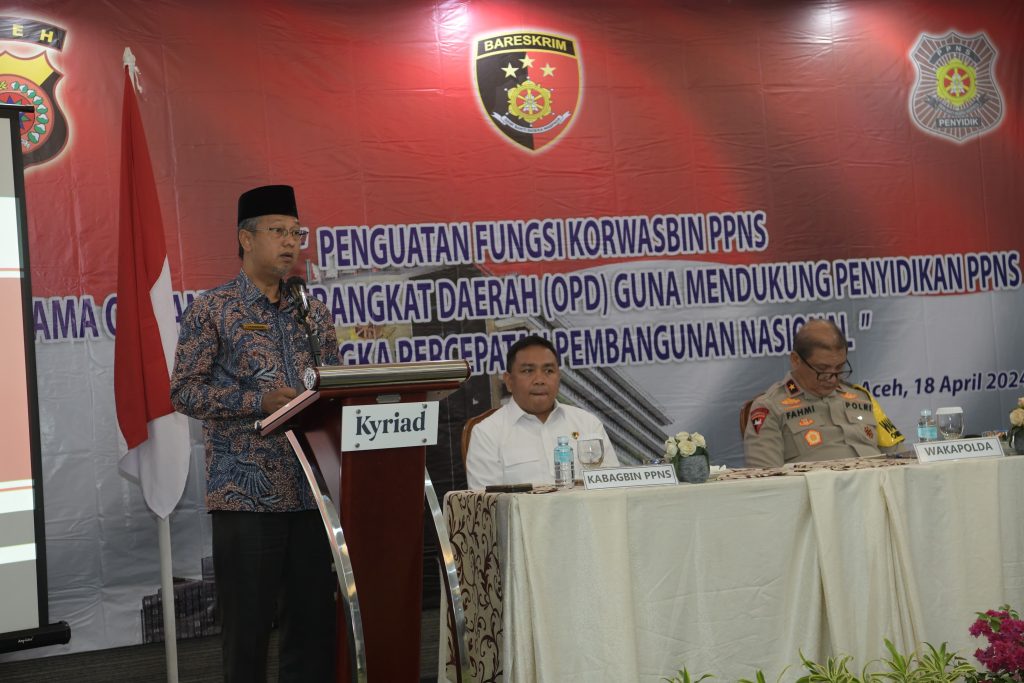 Asisten III Buka Kegiatan Pembinaan Peningkatan Kemampuan PPNS