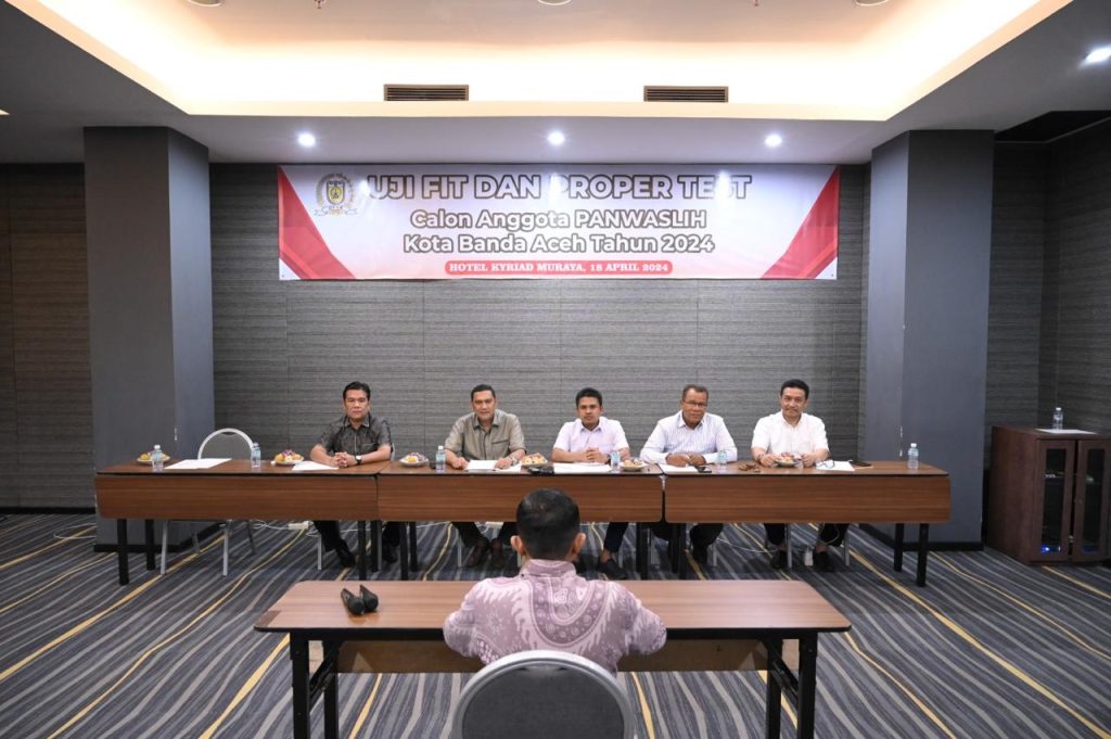 Komisi I Tetapkan Lima Anggota Panwaslih Pilkada Banda Aceh