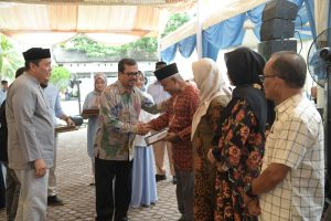 Sekda Aceh Hadiri Halal Bihalal di RSUDZA