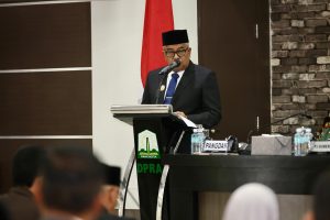 Bustami Sampaikan LKPJ Gubernur Aceh Tahun 2023 Dalam Sidang Paripurna DPRA
